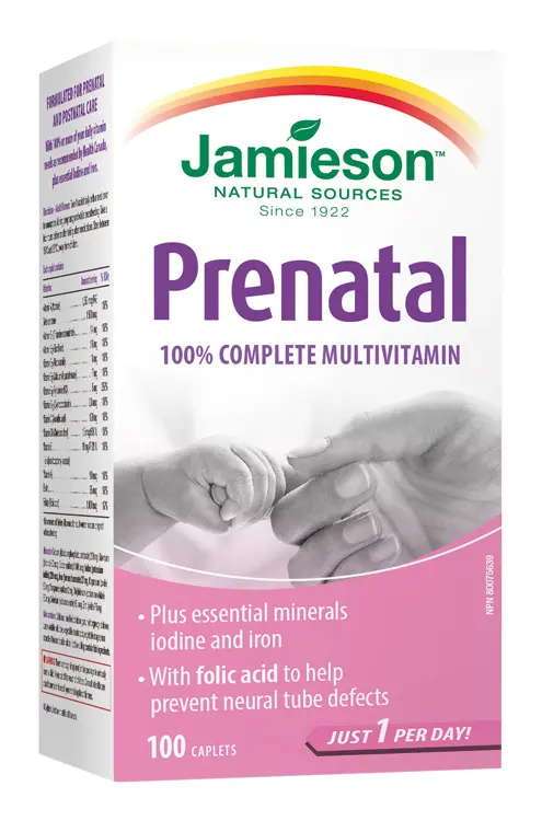 4049_JAMIESON PRENATAL MULTIVITAMIN 100 KAPSLI